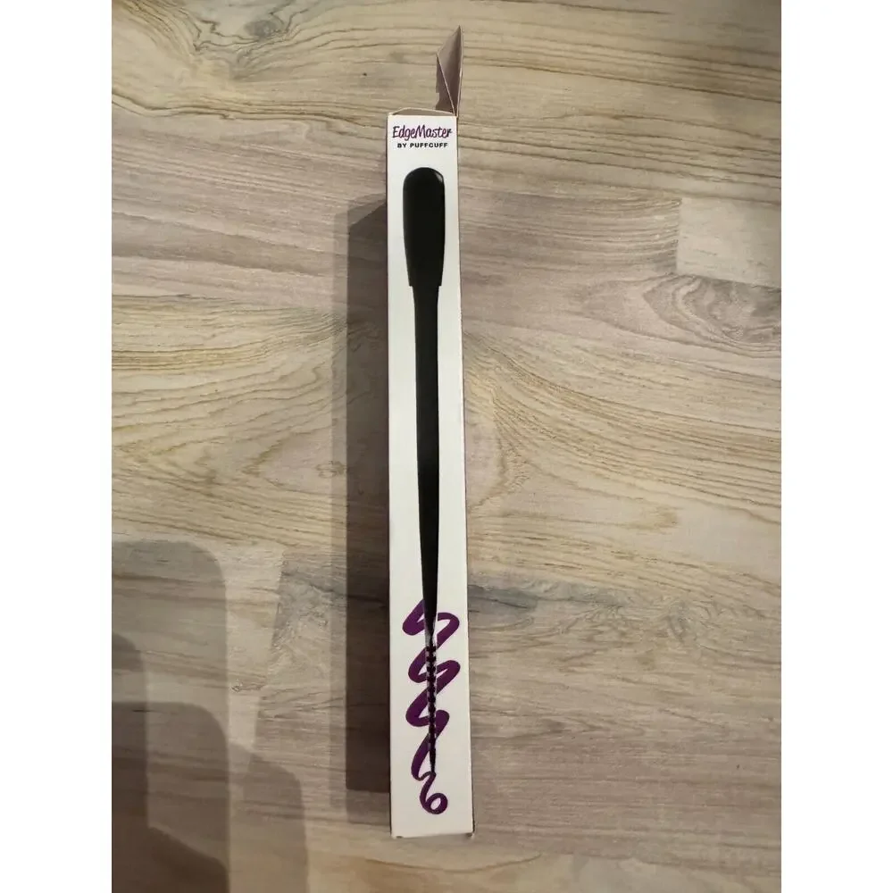 PuffCuff Edge Master Dual Edge Brush Silicone Bristles NEW